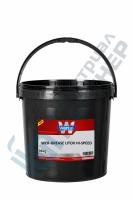 Пластичная смазка WERTAL WER-GREASE LITOХ HI-SPEED, 16 кг (Аналог SKF LGLT2)