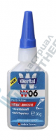 WERTAL W06, 50 г Клей цианоакрилатный низкой вязкости (Аналог LOCTITE 406)