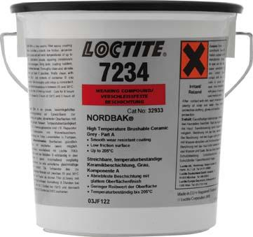 LOCTITE PC 7234 NA 907G   Износостойкий состав, термостойкий, для нанесения кистью, серый