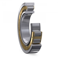 SKF-cylindrical-roller-bearing-single-row-NU-design-M-cage-rivets