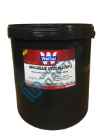 Пластичная смазка WERTAL WER-GREASE LITOX BLAU EP 2, 16 кг (Аналог SKF LGWA 2)