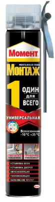 Пена монтажная Момент Монтаж Один Для Всего, 750мл (отгрузка партиями)