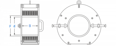 EAZ F364LV Индукционный нагреватель фиксированного размера (190 - 230 В)