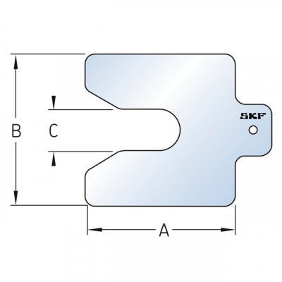 TMAS 75-010 Калиброванные пластины SKF (10 шт, размер 75 x 75 мм, толщина 0,1 мм)