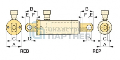 Проушина Enerpac REP-25