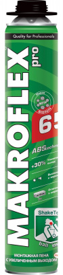 Пена монтажная профессиональная «Мakroflex ShakeTec 65» (850 мл) (отгрузка партиями)