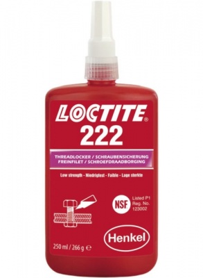 LOCTITE 222 NSF, 250 мл/266 г Резьбовой фиксатор низкой прочности