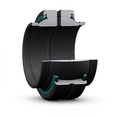 GEM 30 ES-2RS Сферический радиальный подшипник скольжения SKF