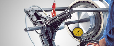 TMHP 50/320X Мощный самоцентрирующийся гидравлический съёмник (500 кН, до D=506 мм, без насоса)