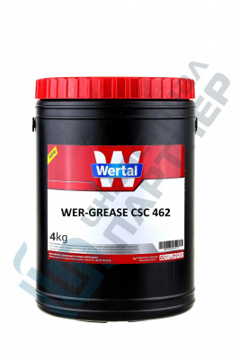 Пластичная смазка WERTAL WER-GREASE CSC 462, 4 кг (Аналог SKF LGHB 2)