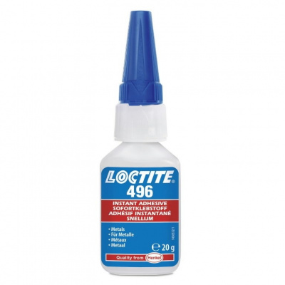 LOCTITE 496, 20 г Клей для металлов, резины и пластмасс