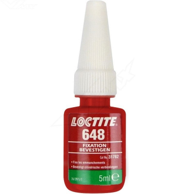 LOCTITE 648, 5 мл/5,5 г (блистер) Вал-втулочный фиксатор, высокотемпературный, быстроотверждаемый