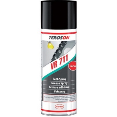 TEROSON VR 711 (Fett Spray), 400 мл Вязкая распыляемая смазка, спрей (ранее VR 710)