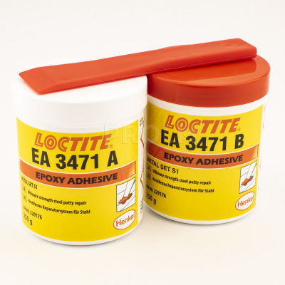 LOCTITE EA 3471, 2х250 г Сталенаполненная шпатлевка. Metal Set S1