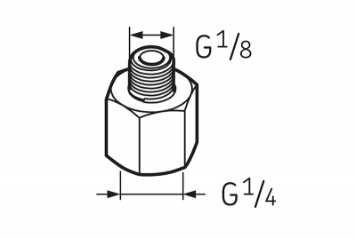 LAPN 1/8 Переходник G1/4 – G1/8