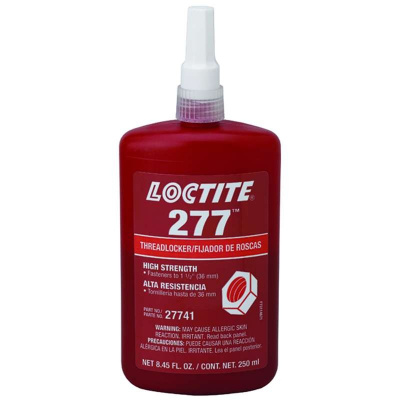 LOCTITE 277, 250 мл Резьбовой фиксатор высокой прочности для крупной резьбы