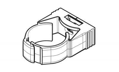 LAPC 50 Зажим для крепления лубрикатора LAGD