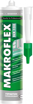 Силиконовый герметик Макрофлекс NX108 Нейтральный прозрачный (290 мл) (отгрузка партиями)
