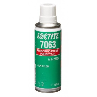 LOCTITE SF 7063, 150 мл Быстродействующий очиститель (спрей), для пластмасс, металлов