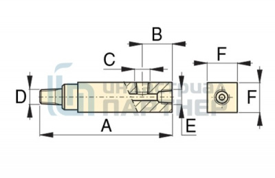 Адаптер для манометра Enerpac GA-2