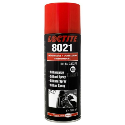 LOCTITE LB 8021, 400 мл Спрей силиконовый с пищевым допуском