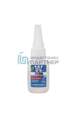 WERTAL W06, 20 г Клей цианоакрилатный низкой вязкости (Аналог LOCTITE 406)