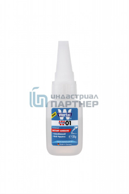 WERTAL W01, 20 г Клей цианоакрилатный общего назначения (Аналог LOCTITE 401)