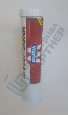 Пластичная смазка WERTAL WER-GREASE LITOX BLAU EP 2, 0.4 кг (Аналог SKF LGWA 2)